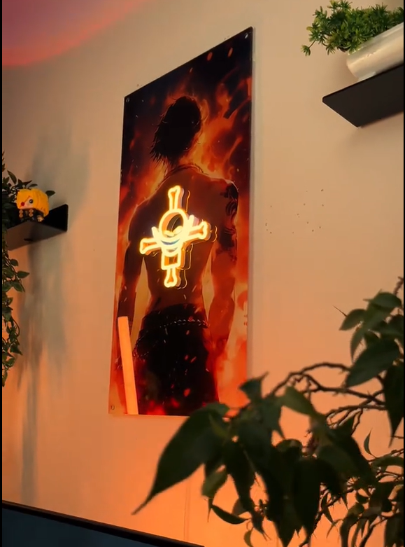 Fire Fist Illuminated